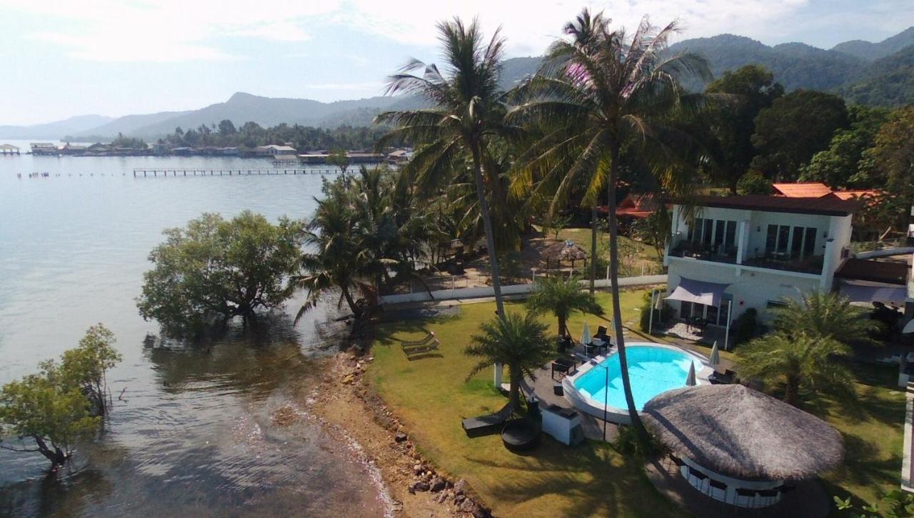 Ganze Villa Beachfront-Pool-Villa-Apartment 象岛 外观 照片